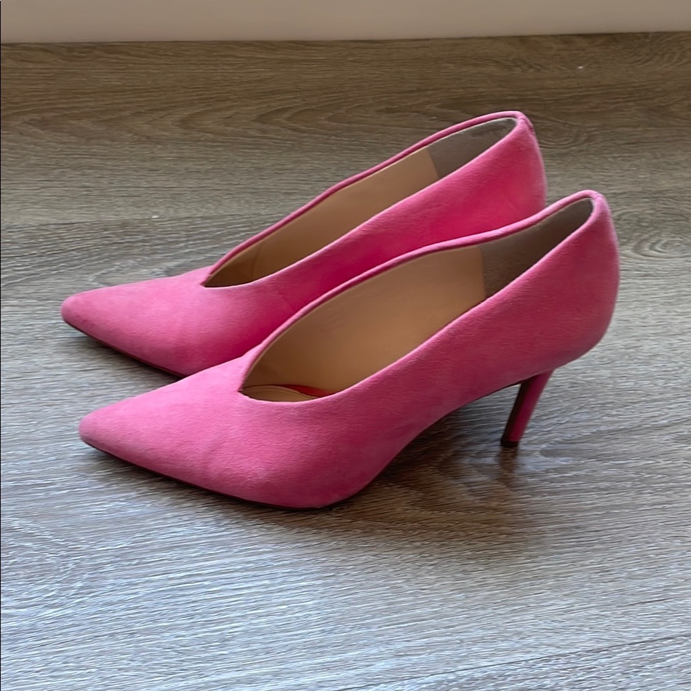 Vince Camuto Pink Stiletto Heels with Pointed Toe